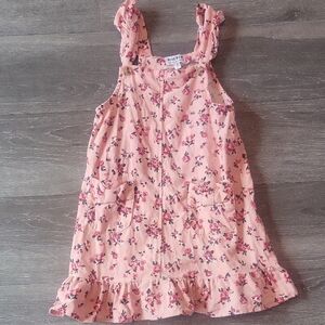 Floral Pink Kids Dress